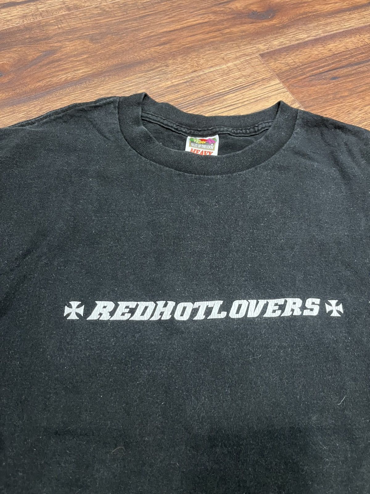 Fruit Of The Loom Vintage Red Hot Lovers Punk Rock Band Vancouver Early y2k Size US L / EU 52-54 / 3 - 2 Thumbnail