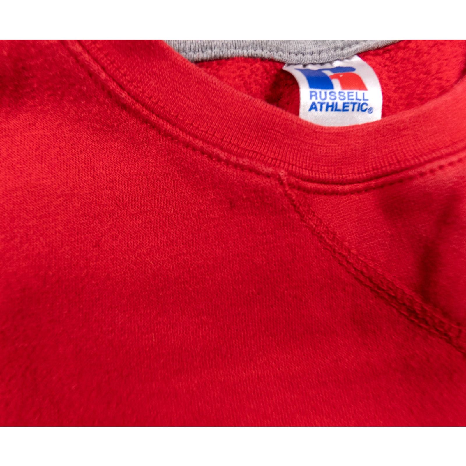 Russell Athletic Russell Athletic Sweatshirt Adult Medium Red Crewneck Pullover Sweater Mens Y2K Size US M / EU 48-50 / 2 - 5 Thumbnail