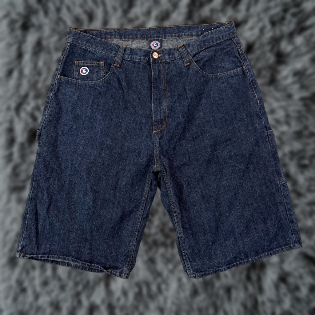 【G-RAP】　G-Shorties G-Unit × Rap Tees × Vintage 50 Cent G-Unit Denim Short Pants Jorts