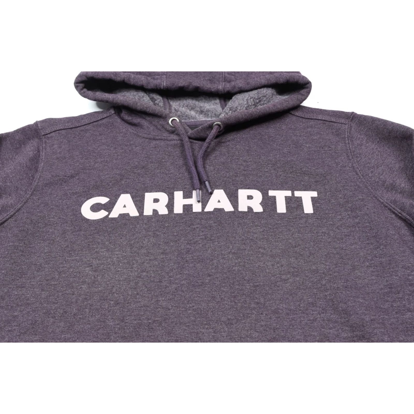 Carhartt Carhartt Hoodie Purple Long Sleeve Fleece Mid-Weight Pullover Womens Plus 2X Adults Womens Hoodie Pullover with Hooded Pockets Logo Size XXL / US 16-18 / IT 52-54 - 4 Thumbnail
