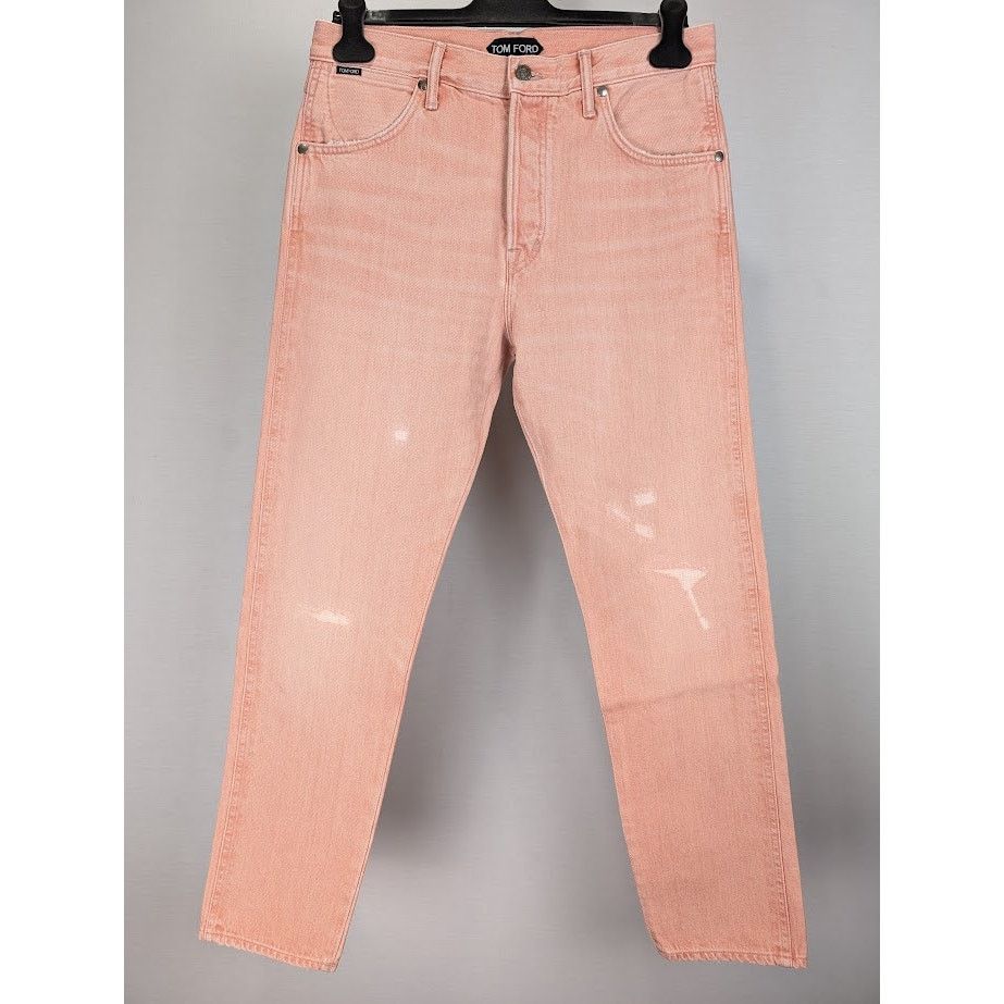 Tom Ford o1rshd1 Denim Tapered in Blush Size US 31 - 2 Thumbnail