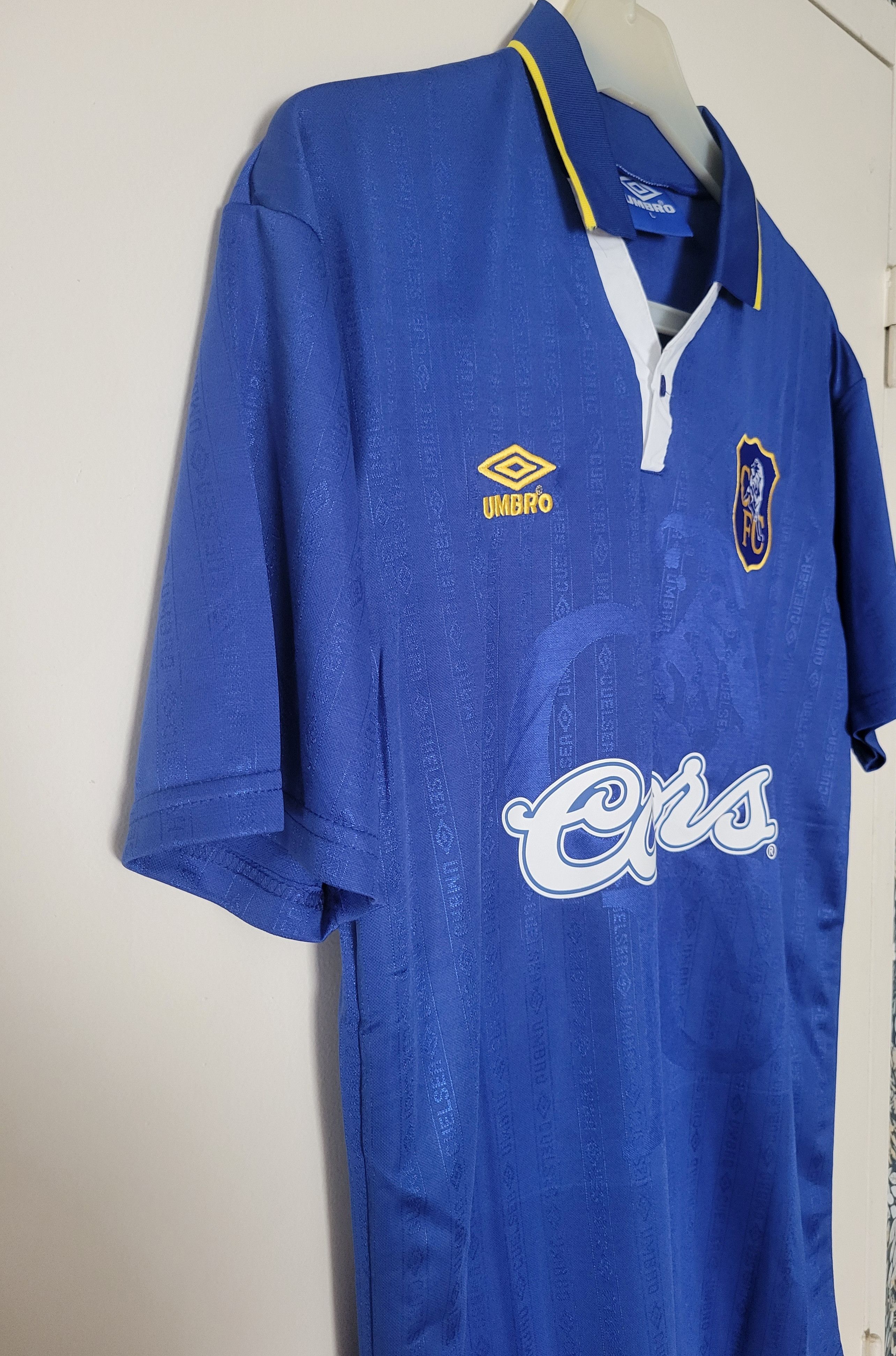 Other 1997-1998 Chelsea 4 Gullit Jersey retro football shirt Size US L / EU 52-54 / 3 - 4 Thumbnail