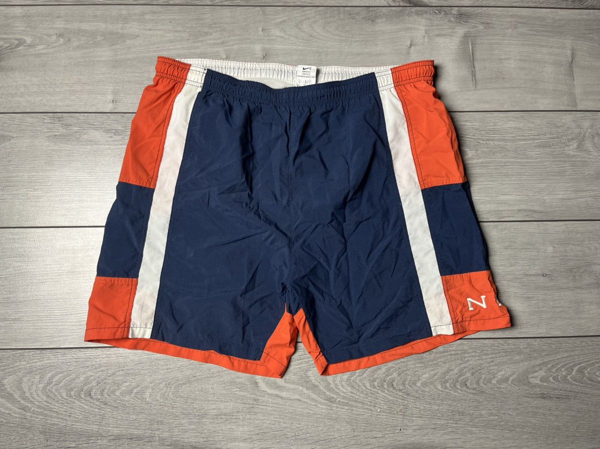 Nike Nike shorts swimmer size Large logo embroidered Size US 34 / EU 50 - 1 Thumbnail