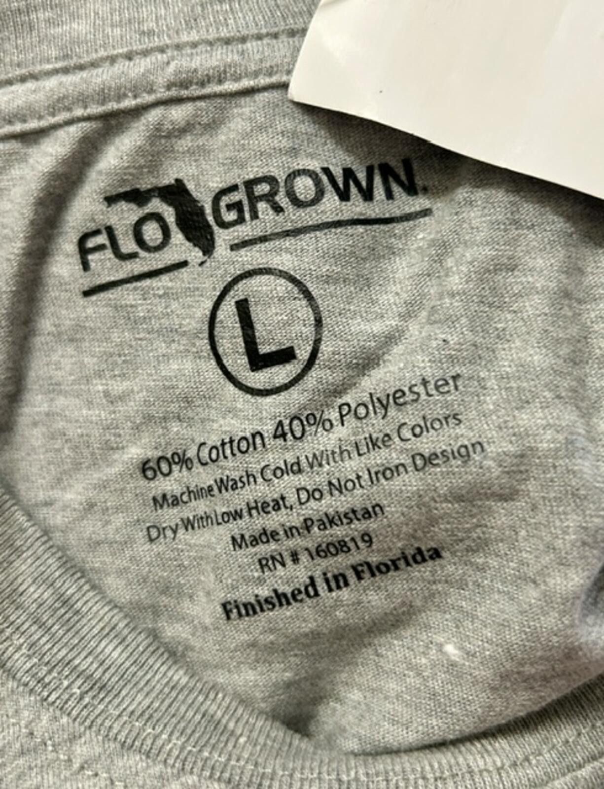 Other FloGrown Authentic Florida Graphic T-Shirt Size ONE SIZE - 4 Thumbnail