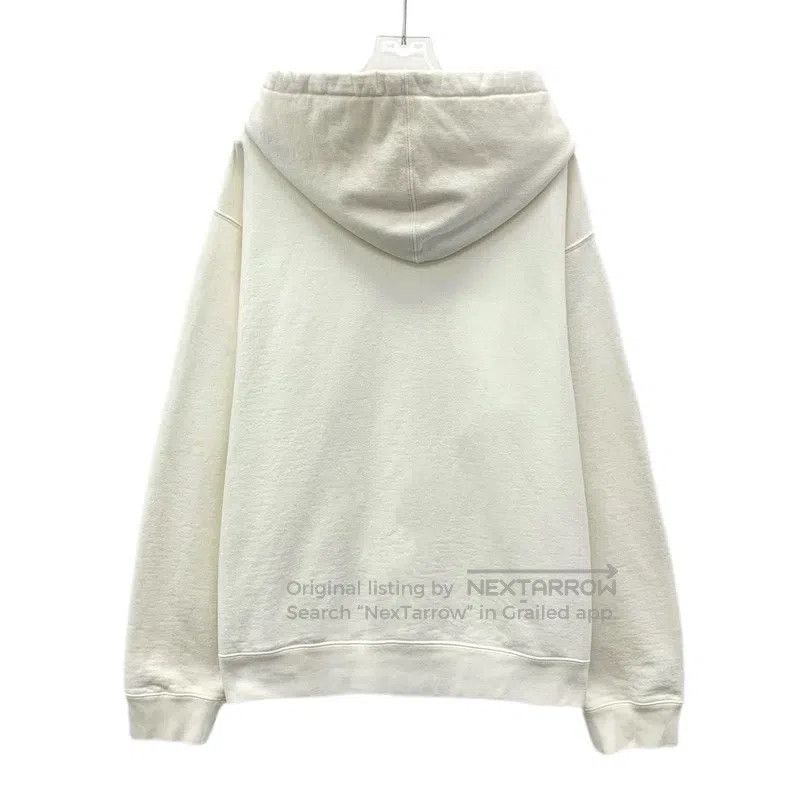 Gucci Gucci Beige logo letter Doraemon embroidered cotton hooded Size US L / EU 52-54 / 3 - 2 Thumbnail