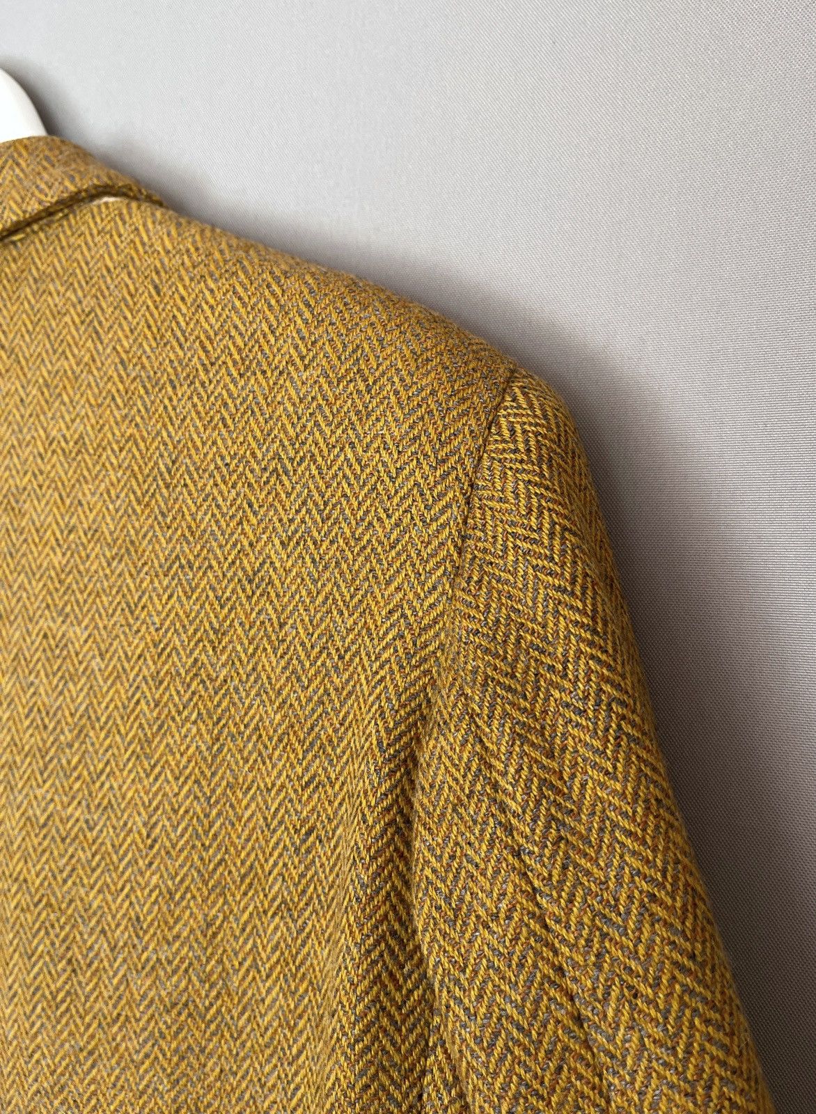 Kiton 🔥KITON NAPOLI Double Breasted Herringbone Blazer Size L / US 10 / IT 46 - 15 Thumbnail