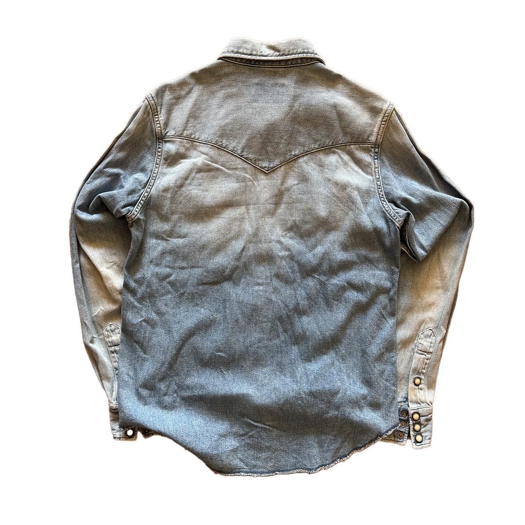 Hysteric Glamour Hysteric Glamour Denim Western Shirt (M) Size M / US 6-8 / IT 42-44 - 2 Thumbnail