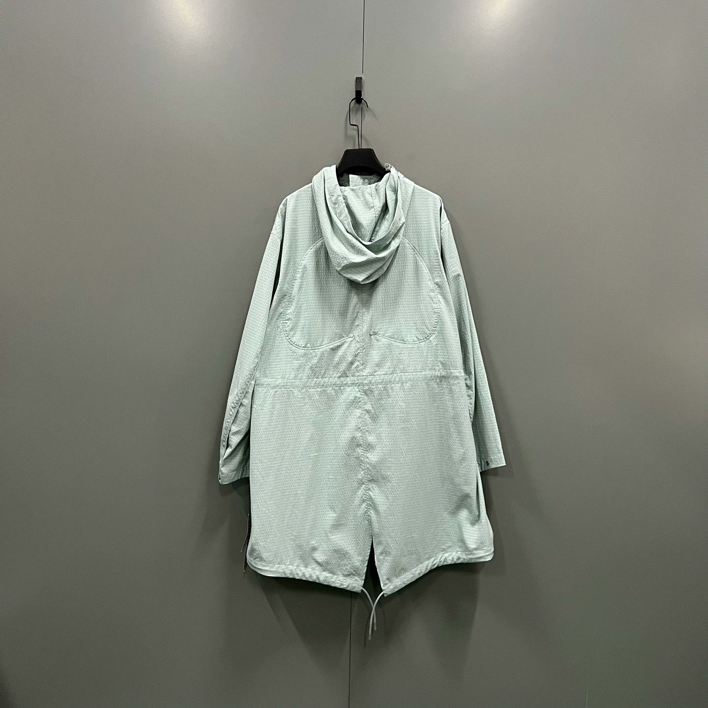 Dior Dior Striped Hooded Long Coat Size US L / EU 52-54 / 3 - 2 Thumbnail