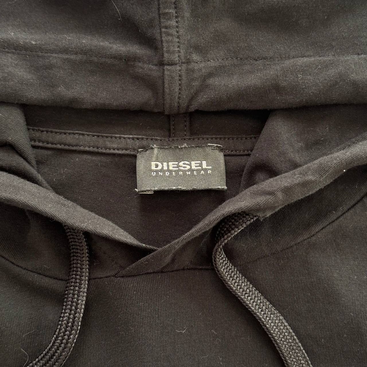 Diesel × Vintage Diesel Black Long Hoodie Size M / US 6-8 / IT 42-44 - 8 Thumbnail