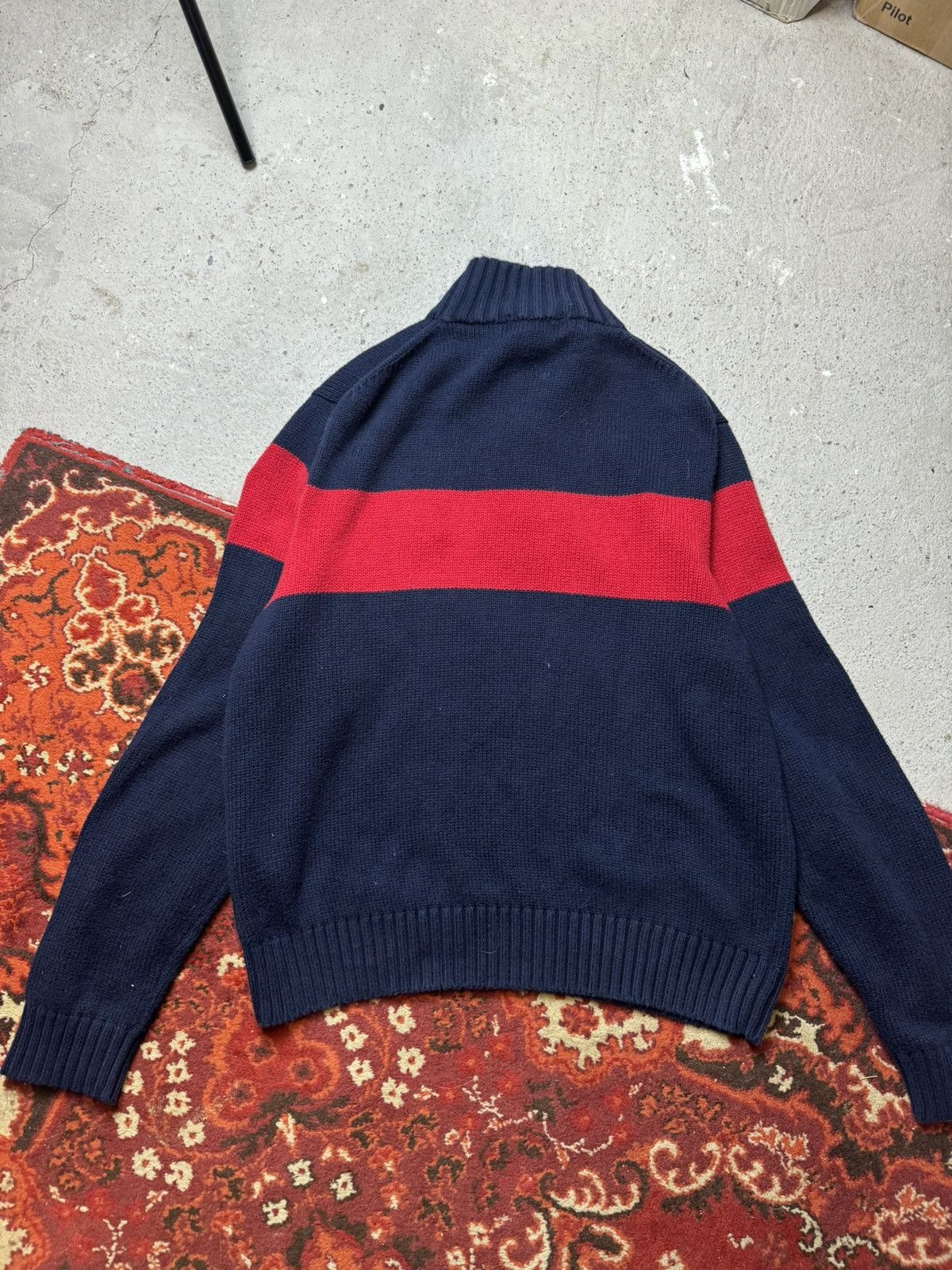 Polo Ralph Lauren × Vintage Vintage Y2K Polo Ralph Lauren Knitted Embroidered logo Sweat Size US M / EU 48-50 / 2 - 10 Thumbnail