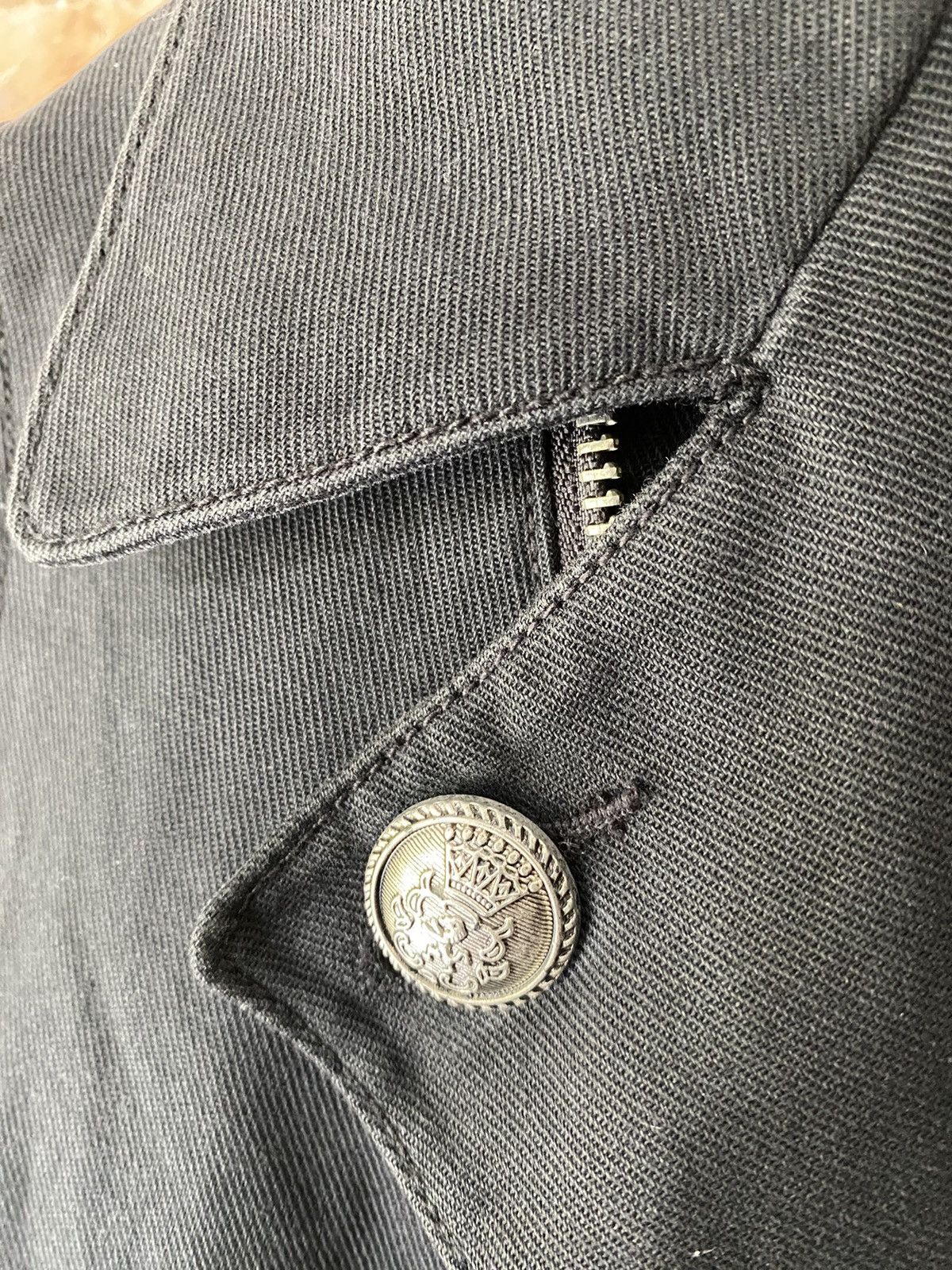 Japanese Brand ALGONQUINS Japan punk and gothic “0” ring Zipper Jacket Size S / US 4 / IT 40 - 6 Thumbnail