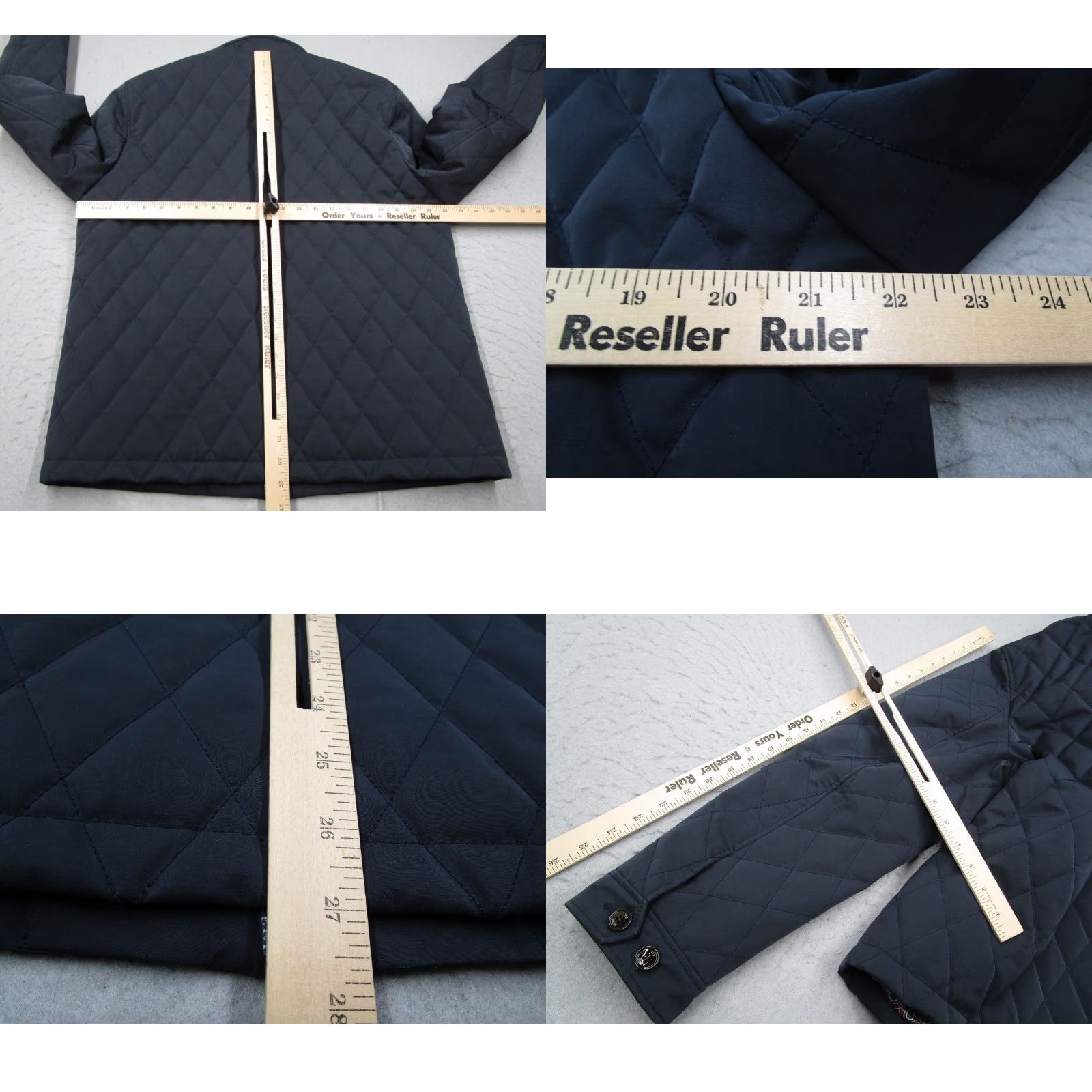 Ted Baker Ted Baker Jacket Mens 5 XL Blue Full Zip Quilted Bomber Noah Diamond Mens Size US XL / EU 56 / 4 - 8 Thumbnail