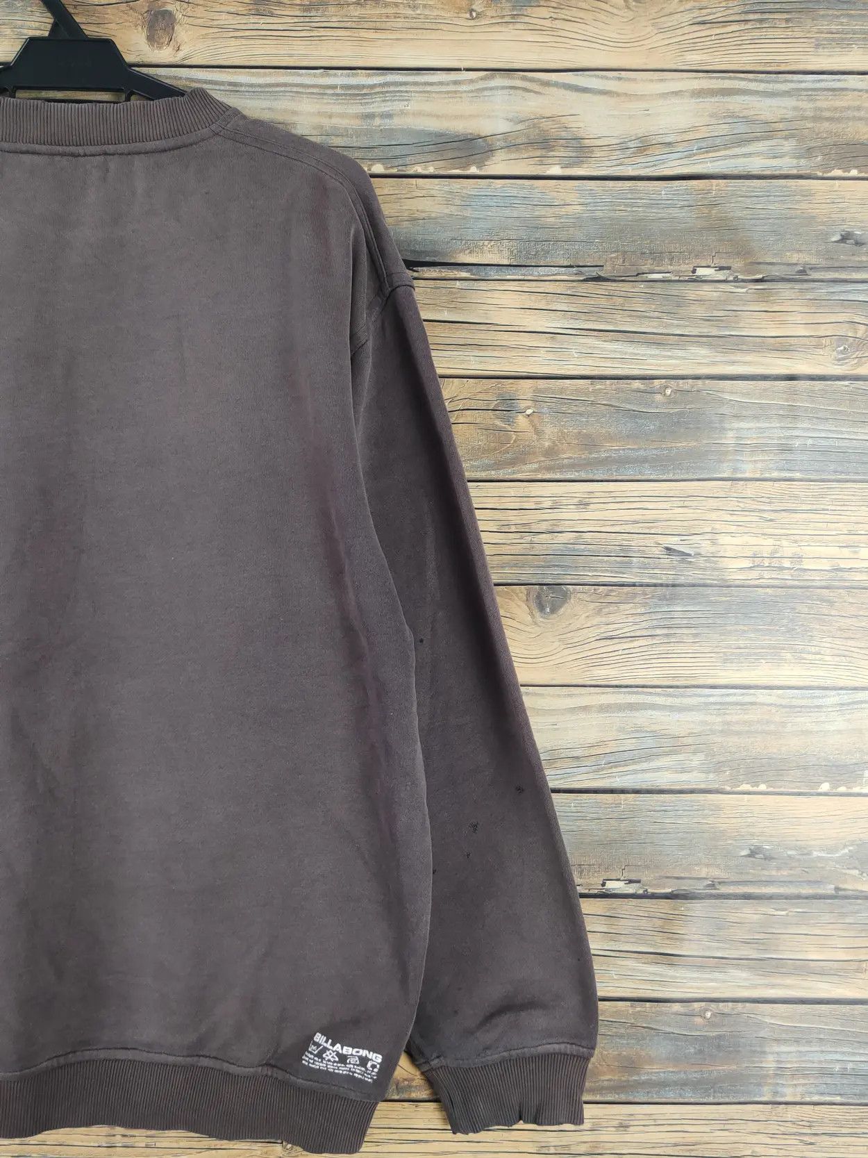 Billabong D Billabong baggie ripped Dark Gray Faded Sweatshirts #W1461 Size US M / EU 48-50 / 2 - 16 Thumbnail