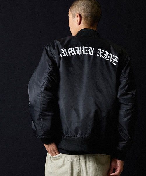 Number (N)ine Number nine Clash Skull Nylon STADIUM JACKET Bomber size 2 Size US M / EU 48-50 / 2 - 9 Thumbnail
