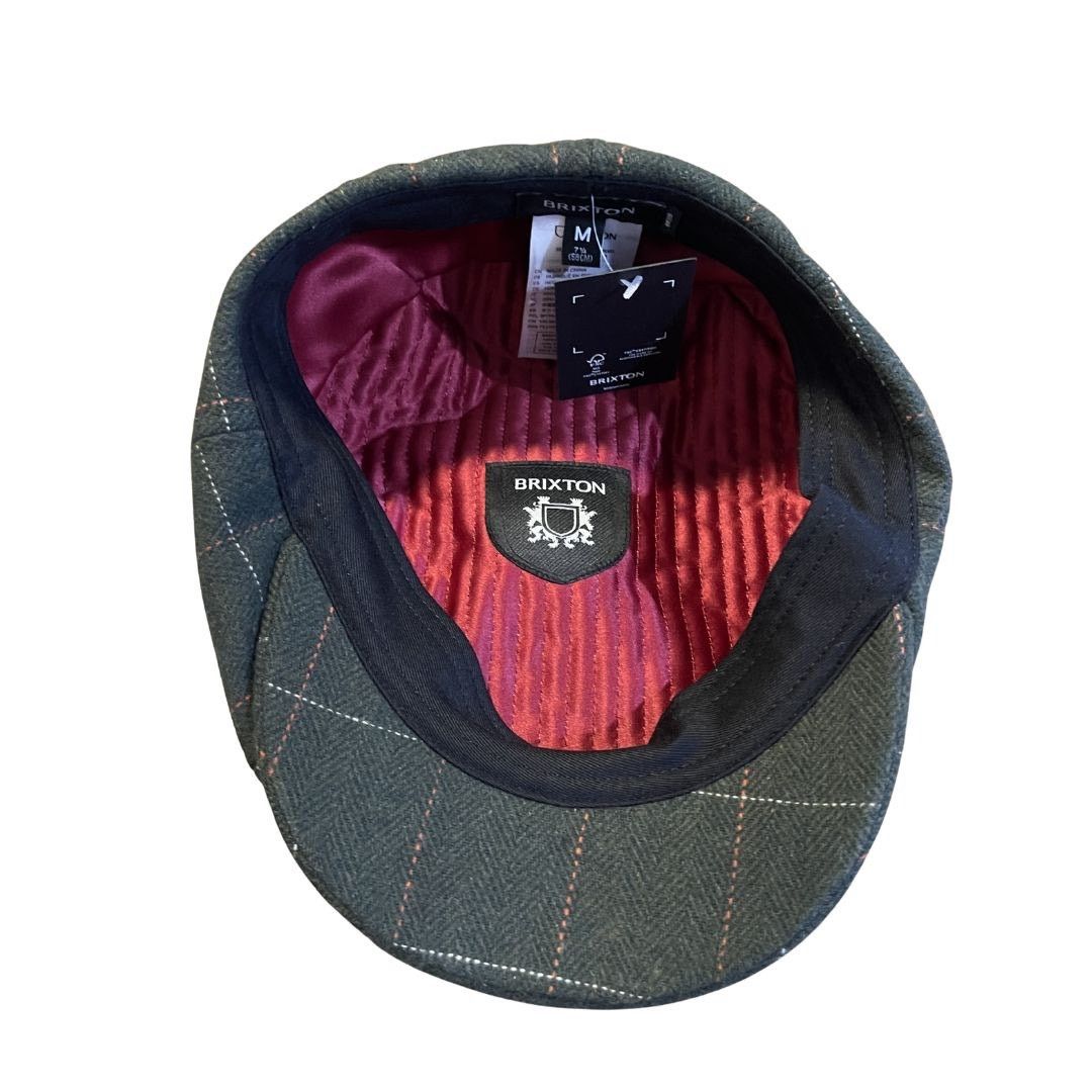 Brixton Brood Newsboy Snap Cap NWT 1920s Inspired Unisex Medium Size ONE SIZE - 4 Thumbnail