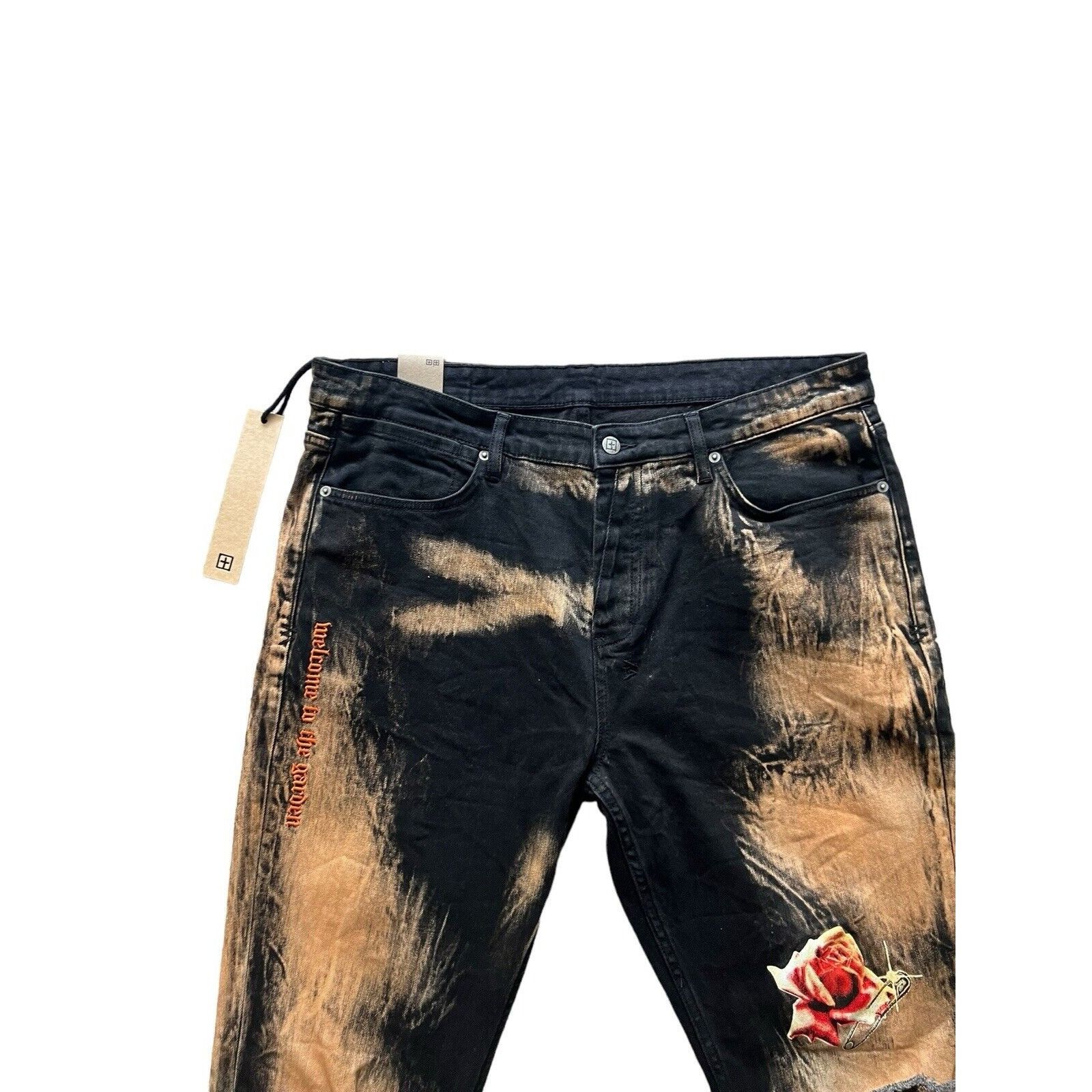 Ksubi Ksubi Jeans Mens Van Winkle Skinny Leg Black $260 Size 40/32 Size US 40 / EU 56 - 2 Thumbnail