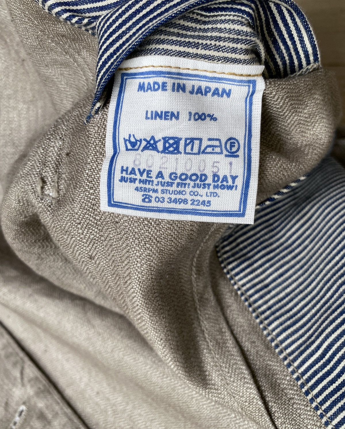 45rpm Vintage Japanese Brand 45rpm Wool Jacket 1990s Size US L / EU 52-54 / 3 - 15 Thumbnail