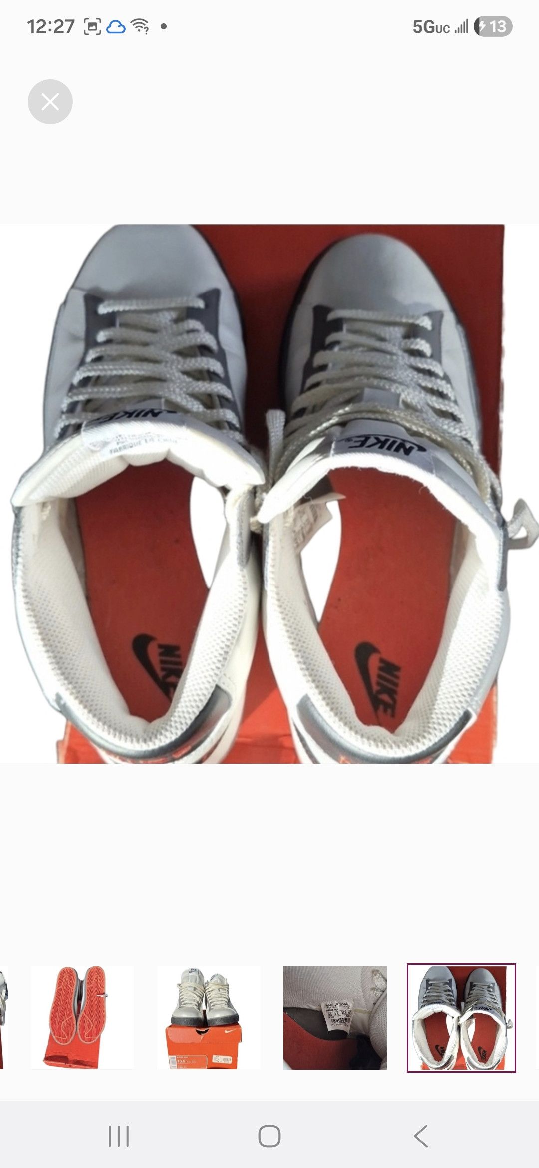Nike 2007 Rare Nike BLAZER MID Premium Size US 10.5 / EU 43-44 - 7 Thumbnail
