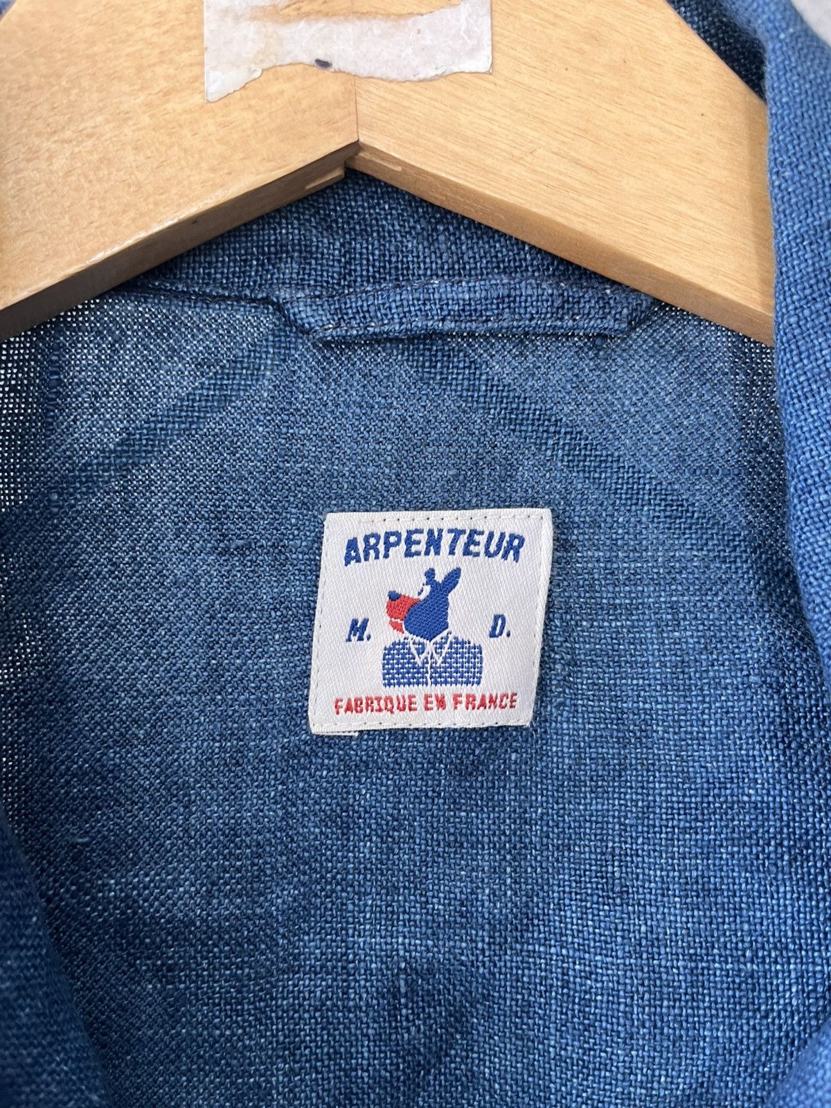 Arpenteur Arpenteur Villefranche Work Jacket Blue Denim Size US XL / EU 56 / 4 - 2 Thumbnail