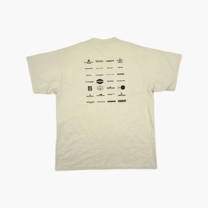 Balenciaga Balenciaga Balenciaga SS23 Logo Print Tshirt for Men and W Size US L / EU 52-54 / 3 - 2 Thumbnail