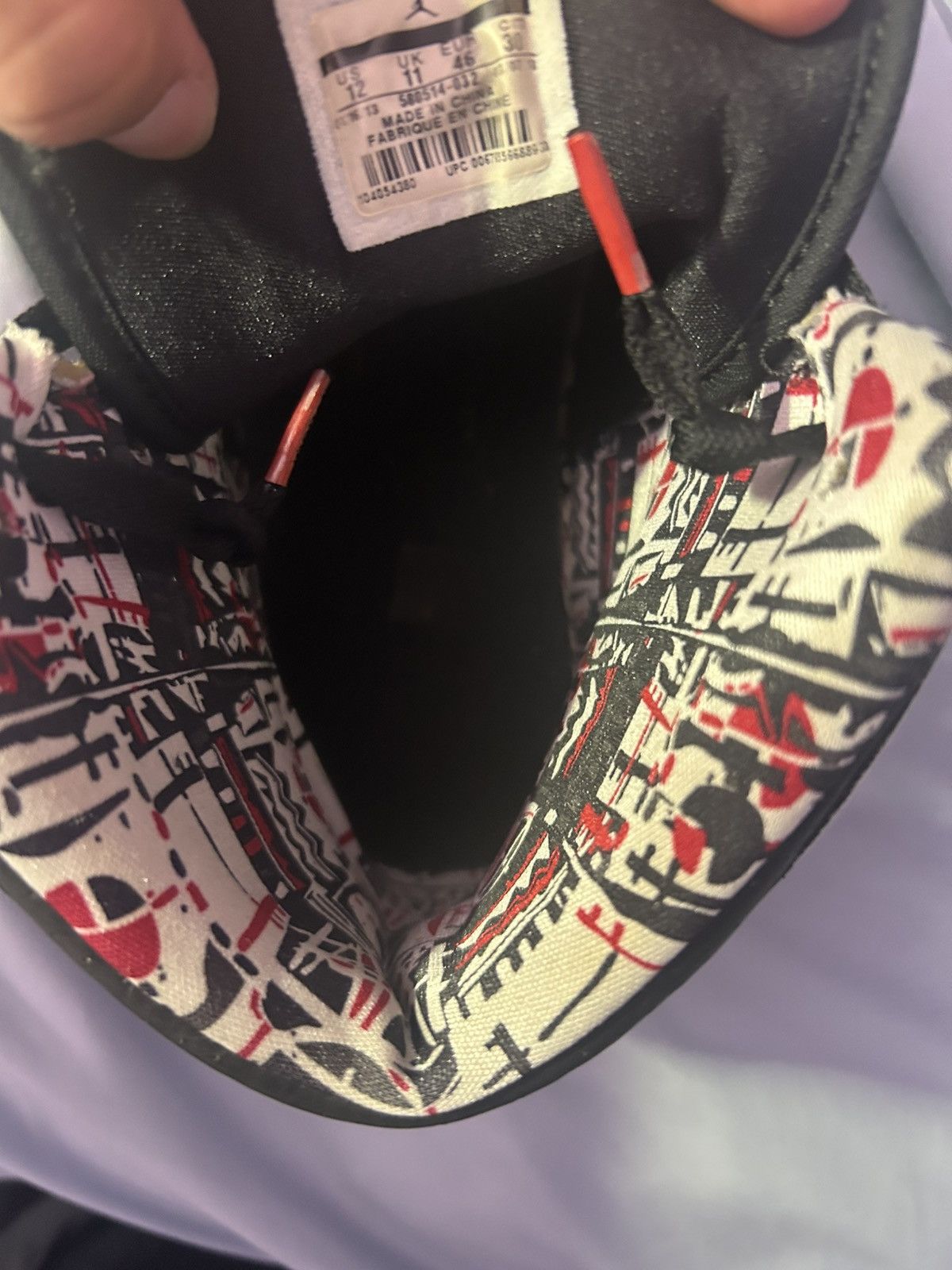 Jordan Brand Jordan 1 93 “playoffs” Size US 12 / EU 45 - 11 Thumbnail
