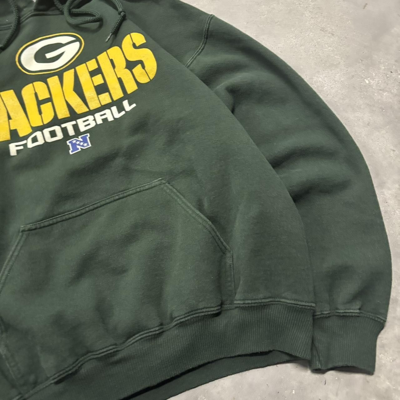 NFL × Vintage Crazy Vintage Y2K/2000s Green Bay Packers NFL Football Hoodie! Size US M / EU 48-50 / 2 - 4 Thumbnail