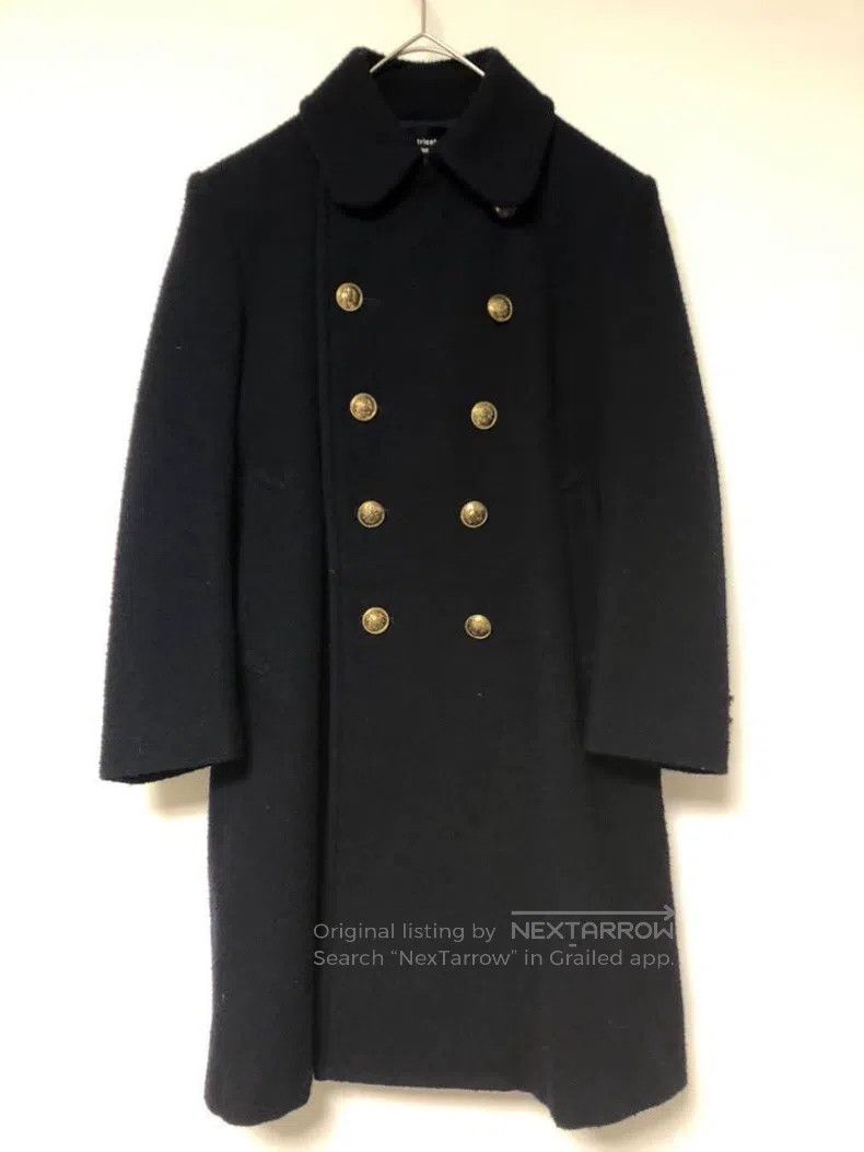 Comme des Garcons Comme Des Garcons Navy blue golden button coat Size S / US 4 / IT 40 - 1 Thumbnail