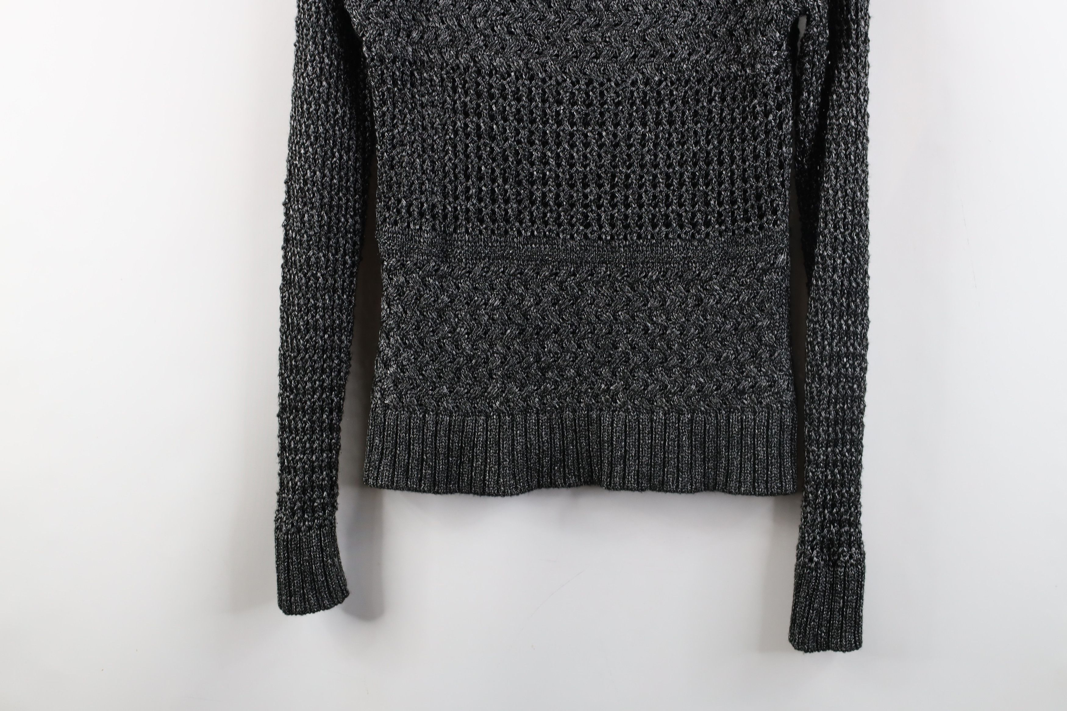 Harley Davidson × Vintage Vintage Y2K Harley Davidson Sheer Crochet Knit Sweater Size M / US 6-8 / IT 42-44 - 3 Thumbnail