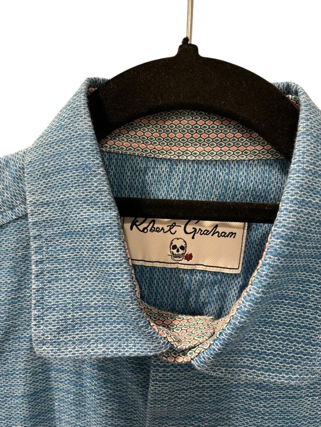 Robert Graham Robert Graham Flip Cuff Linen Button Down Shirt Size Small Size US S / EU 44-46 / 1 - 3 Thumbnail