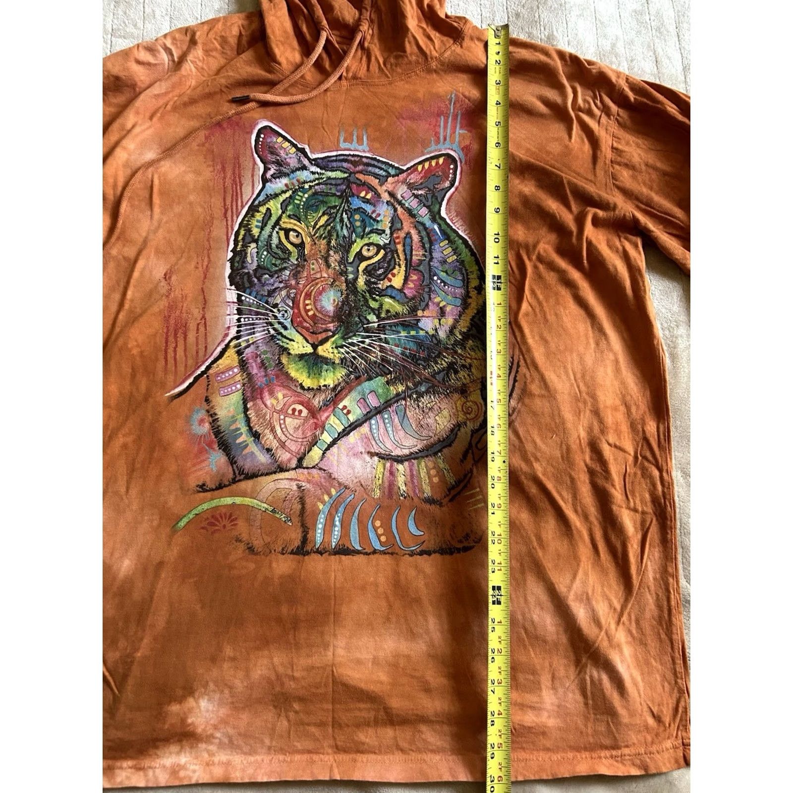 The Mountain The Mountain Russo Tiger Hooded Long Sleeve Shirt Size 2XL NWT Light Weight Size XXL / US 16-18 / IT 52-54 - 6 Thumbnail