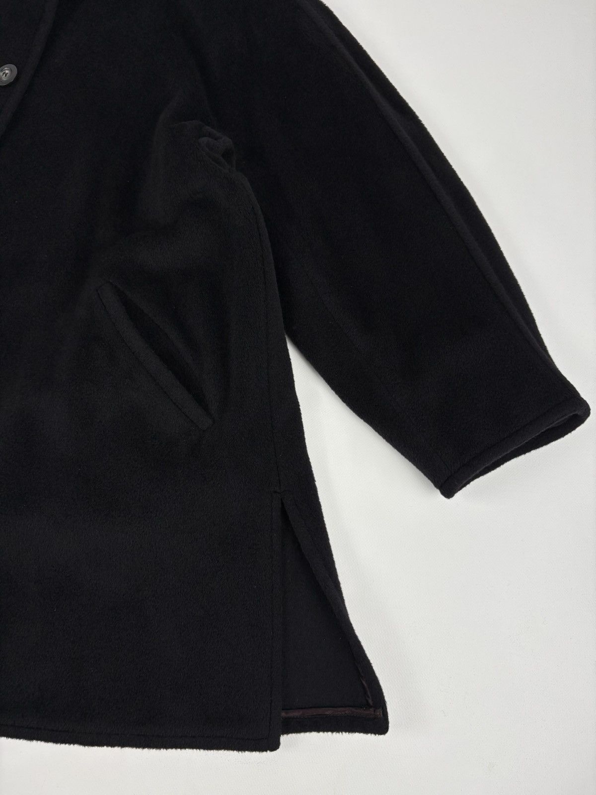 Max Mara Rare MaxMara Teddy Wool-Cashmere Oversized Beaver Long Sheepskin Coat Jacket Trench Size S / US 4 / IT 40 - 25 Thumbnail