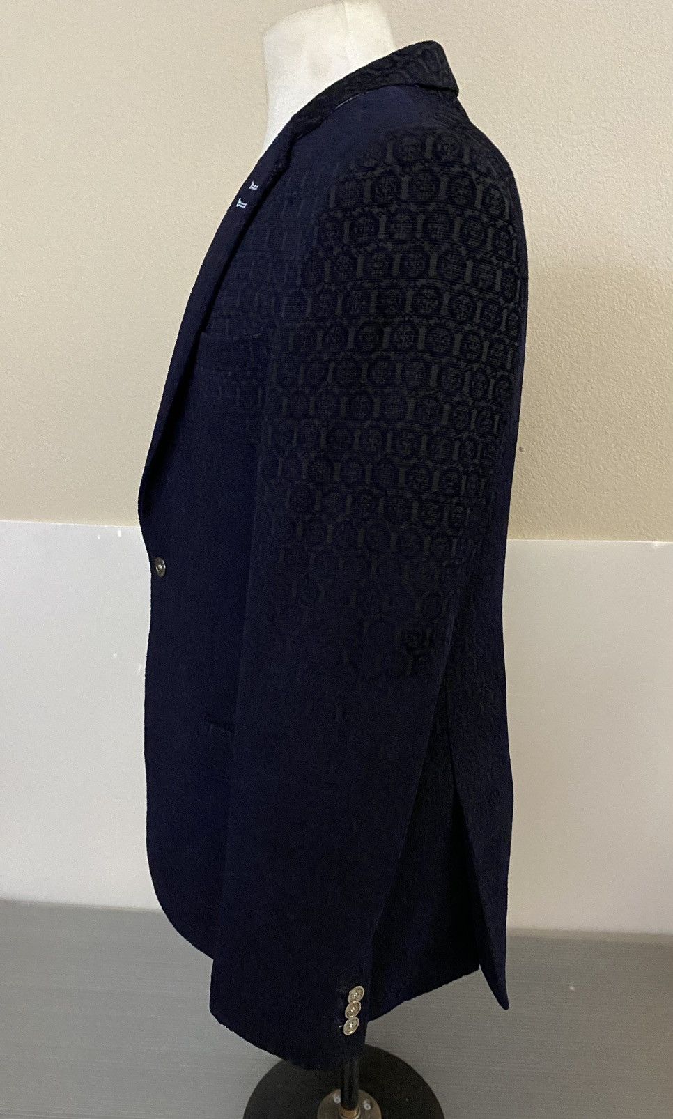 Bogosse Bogosse navy and black Franky Jacket 83 Limited Edition 52 Size 42R - 3 Thumbnail