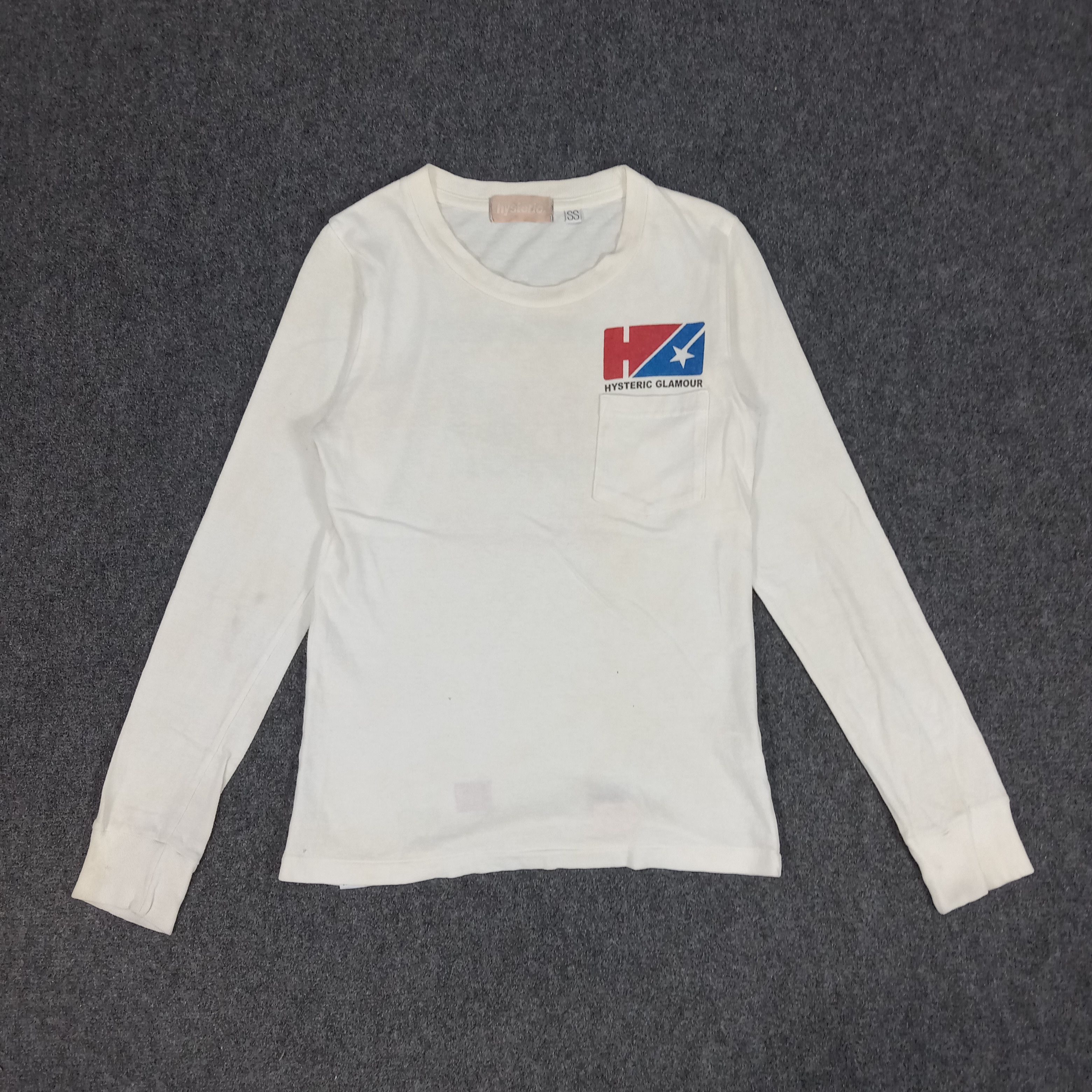 Hysteric Glamour × Japanese Brand × Vintage Hysteric Glamour Work Wear Tin Japanese Brand Tshirt Size XS / US 0-2 / IT 36-38 - 5 Thumbnail