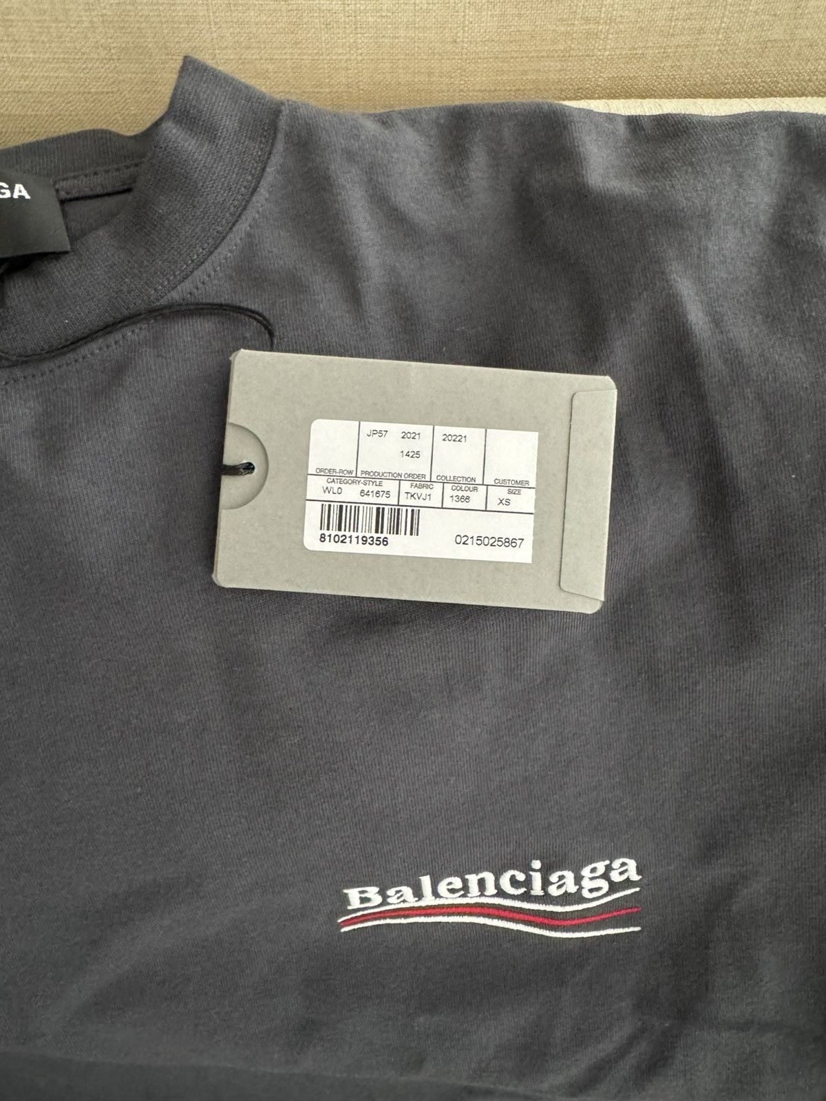 Balenciaga Balenciaga political campaign t shirt Size US XS / EU 42 / 0 - 6 Thumbnail