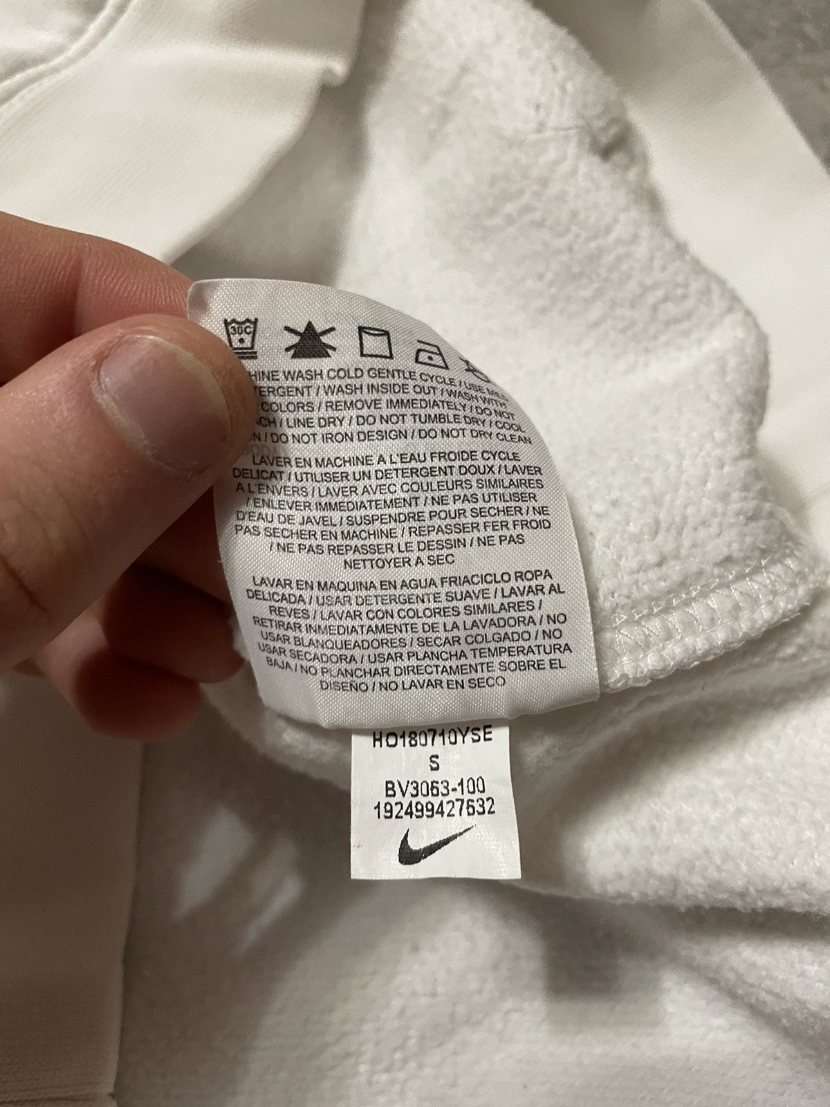 Nike Vintage Nike Sportswear Microbranding Club Hoodie Size US S / EU 44-46 / 1 - 16 Thumbnail