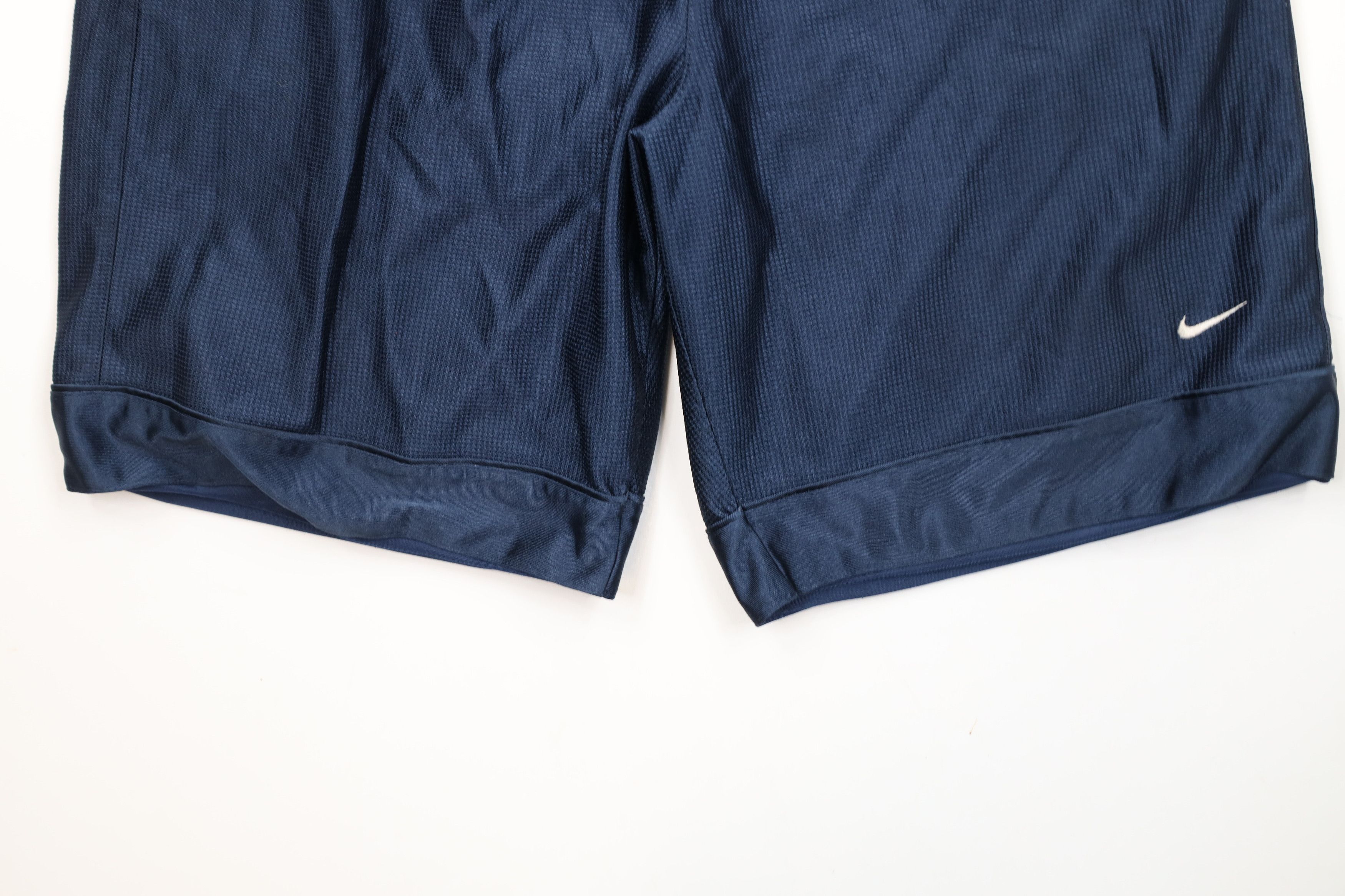 Nike × Vintage Vintage 90s Y2K Nike Scott Mini Swoosh Basketball Shorts Size US 34 / EU 50 - 4 Thumbnail