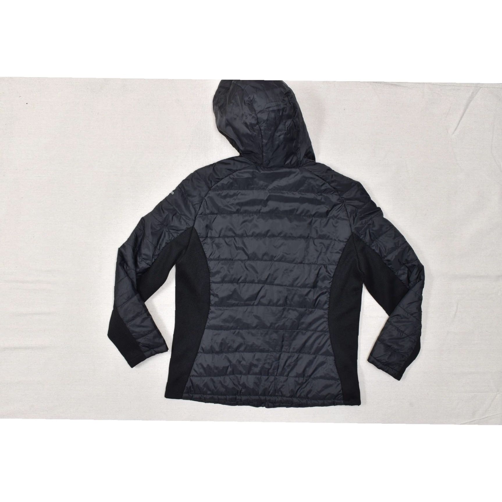 Spyder Spyder Women's Black Puffer Hooded Full Zip Jacket Regular M Polyester Regular Size M / US 6-8 / IT 42-44 - 2 Thumbnail