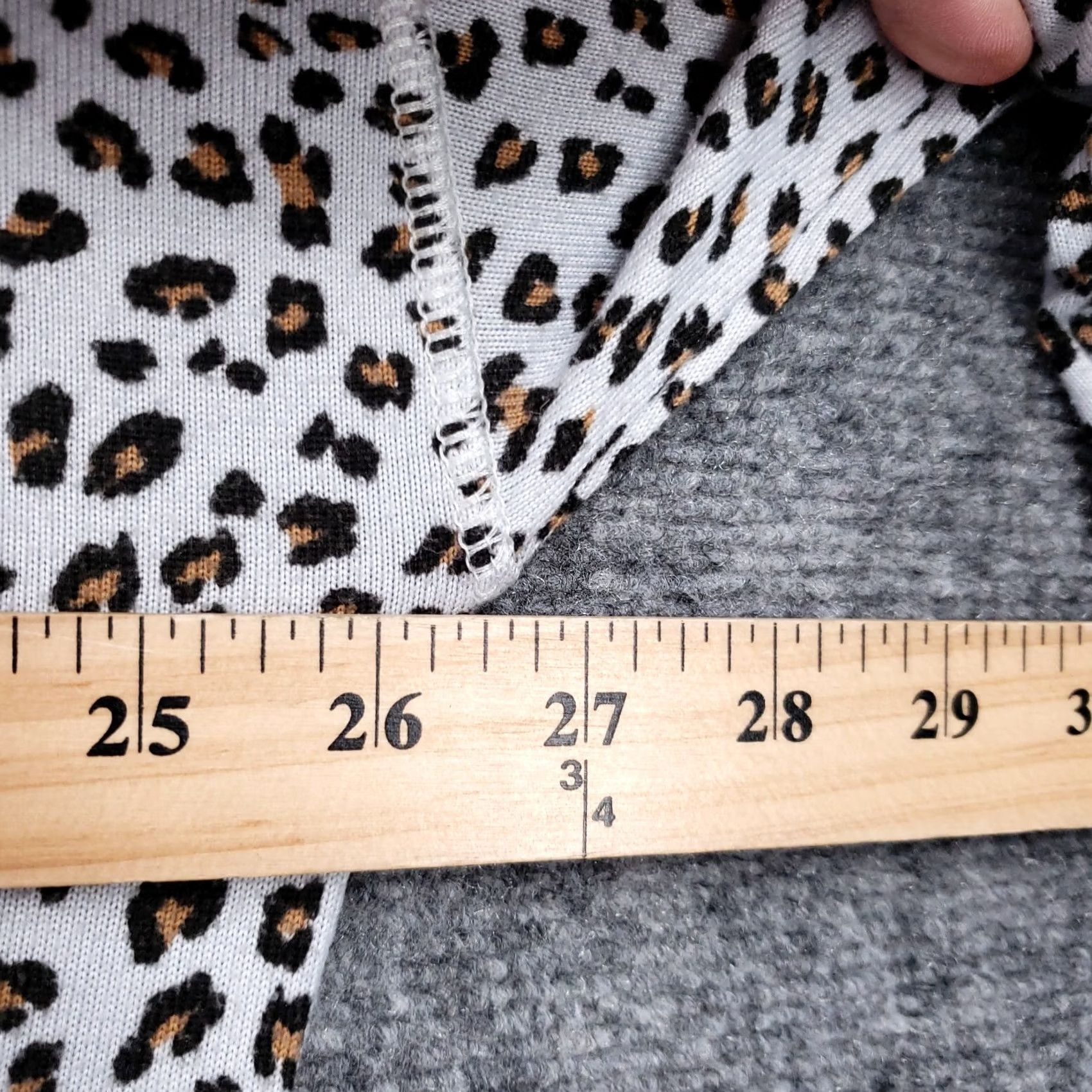 Donna Karan Donna Karan Sleepshirt Womens M Medium White Leopard Sleepwear Lounge Pullover Size M / US 6-8 / IT 42-44 - 6 Thumbnail