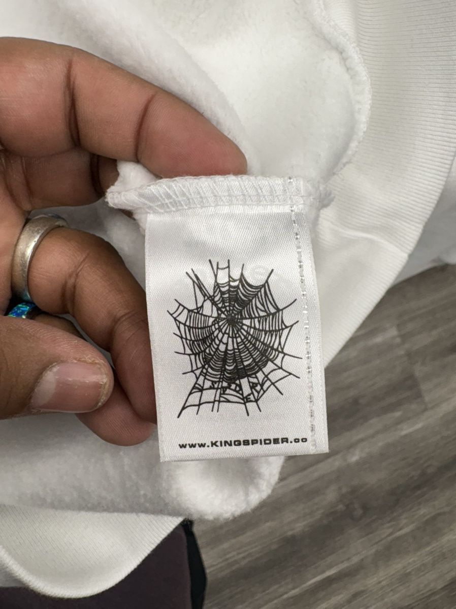 Sp5der Sp5der Og Web V2 Gradient Hoodie 'White' Size US XL / EU 56 / 4 - 5 Thumbnail