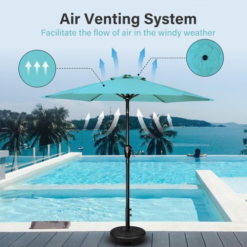 Designer × Homemade 7.5ft Patio Outdoor Table Market Yard Umbrella with Push But Size US L / EU 52-54 / 3 - 3 Thumbnail
