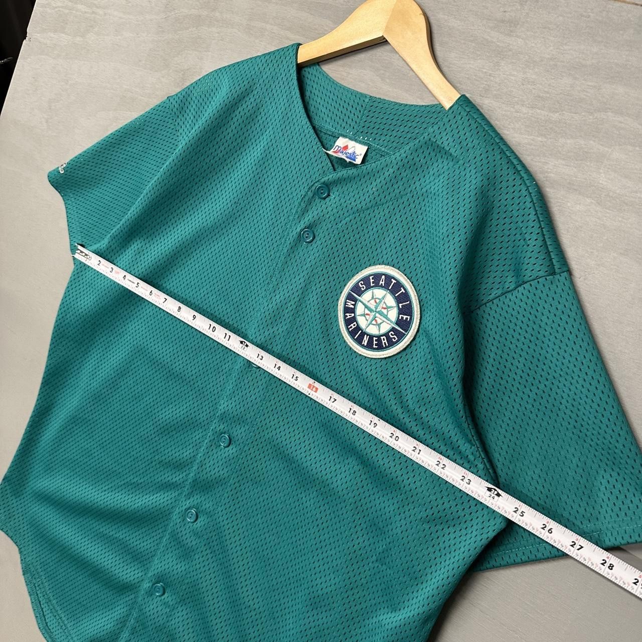 Majestic Vintage Majestic Seattle Mariners 90s Baseball Jersey Large Size US L / EU 52-54 / 3 - 5 Thumbnail