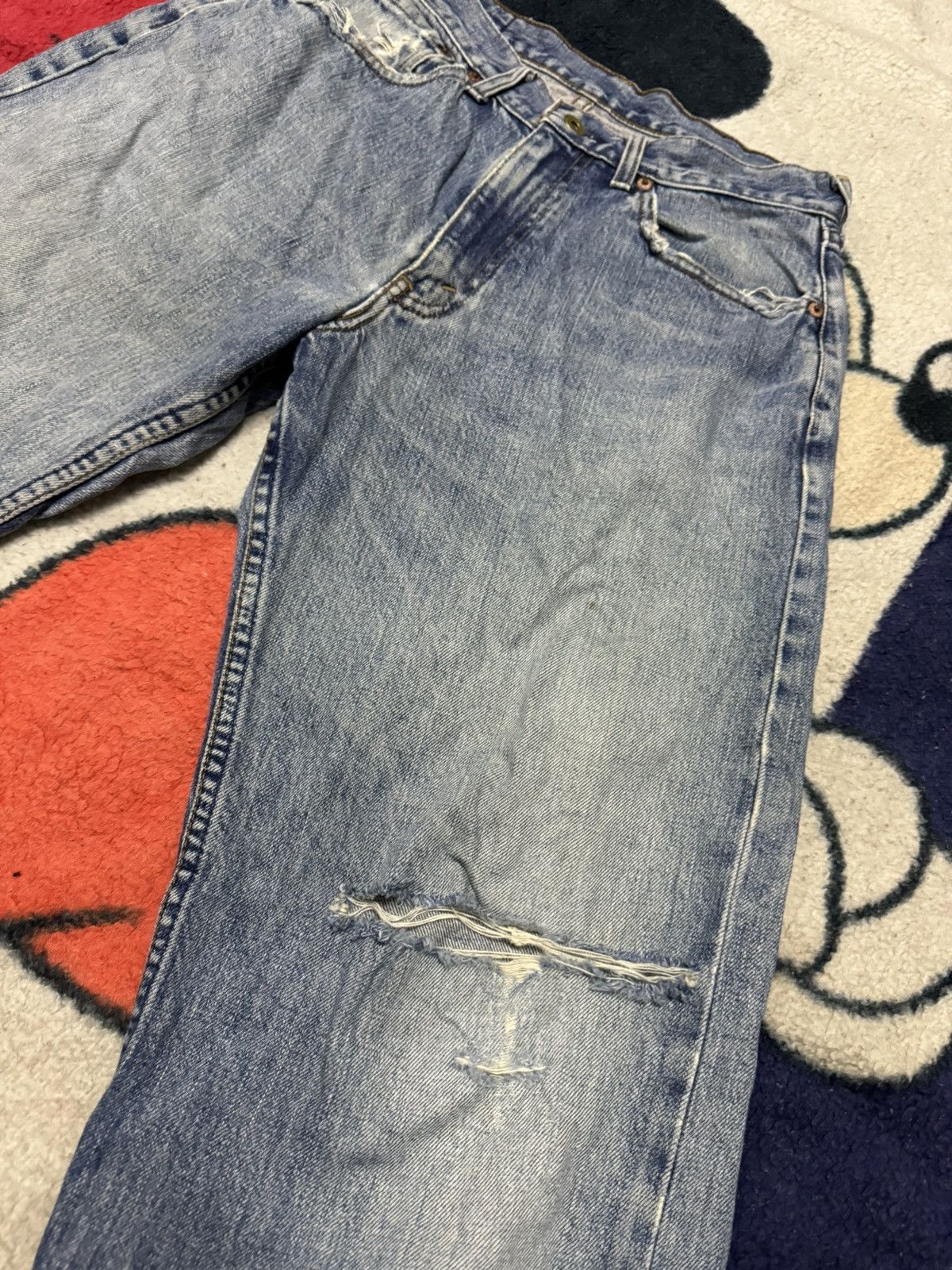 LEVIS 504 SELVEDGE JEANS