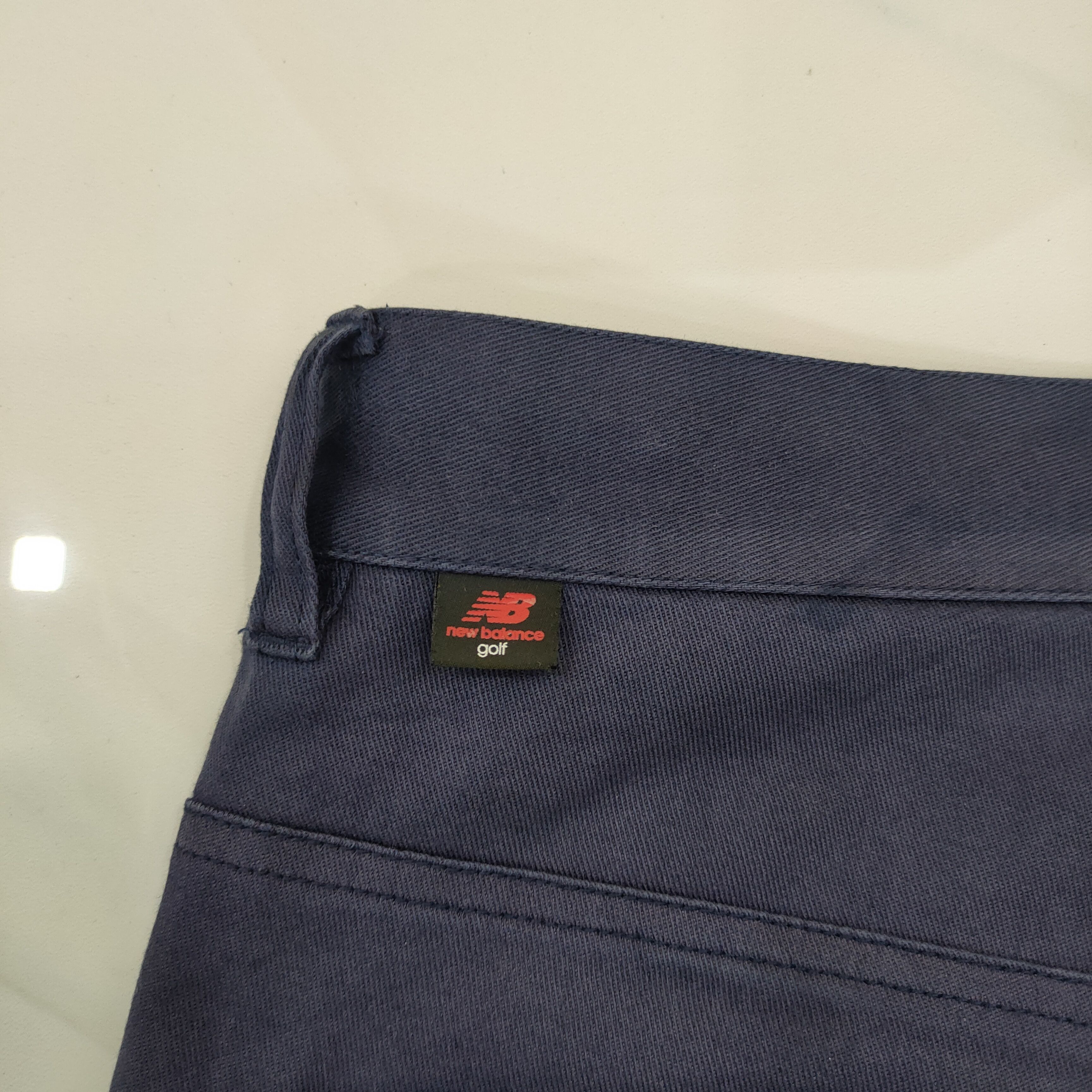 New Balance NEW BALANCE FADED DARK BLUE TROUSER CHINO PANTS Size US 34 / EU 50 - 10 Thumbnail
