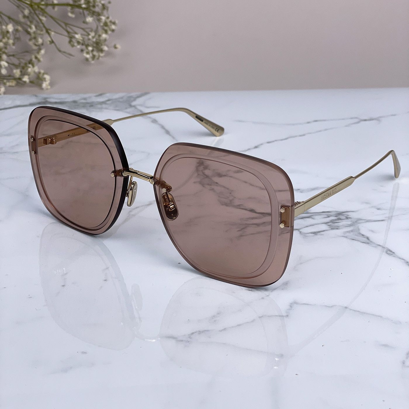 Dior NEW Dior ULTRADIOR SU B0E0 Women Square Oversized Sunglasses Size ONE SIZE - 2 Thumbnail