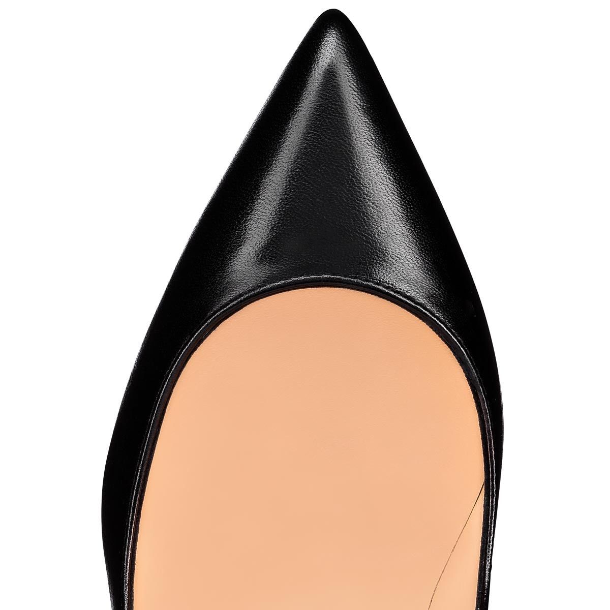 Christian Louboutin o1bcso1str0825 Pigalle 100 Nappa in Black Size US 7 / IT 37 - 4 Thumbnail