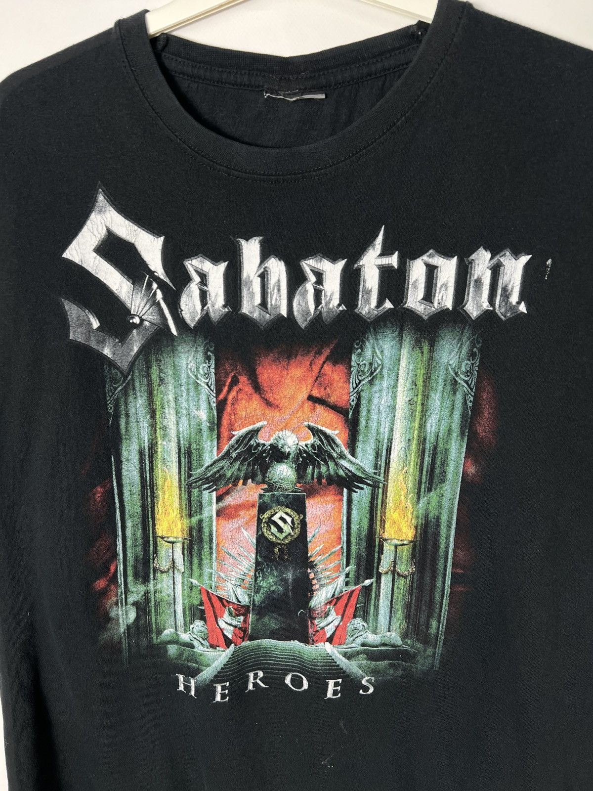 Band Tees Vintage streetwear Band Rock Tour Sabaton T-shirt Size US L / EU 52-54 / 3 - 2 Thumbnail