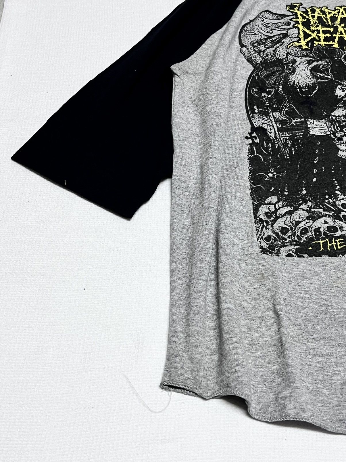 Other 🔥Hot Drops🔥Napalm Death The Wolf I Feed Grindcore Metal Size US L / EU 52-54 / 3 - 3 Thumbnail