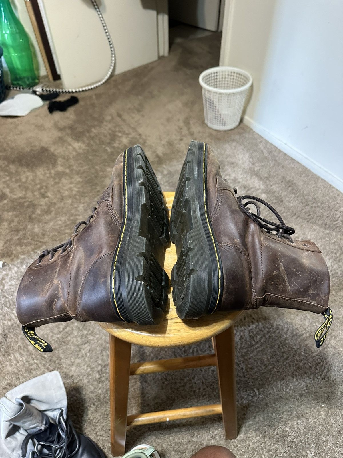 Dr. Martens Vintage Dr. Martens crazy horse leather boots size 10 Size US 10 / EU 43 - 6 Thumbnail