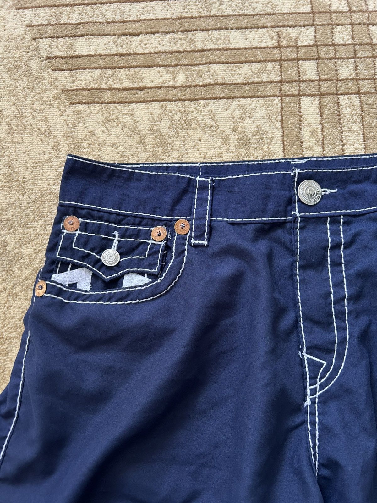 True Religion True Religion Board Shorts Surf Swim Trunks Size US 36 / EU 52 - 6 Thumbnail