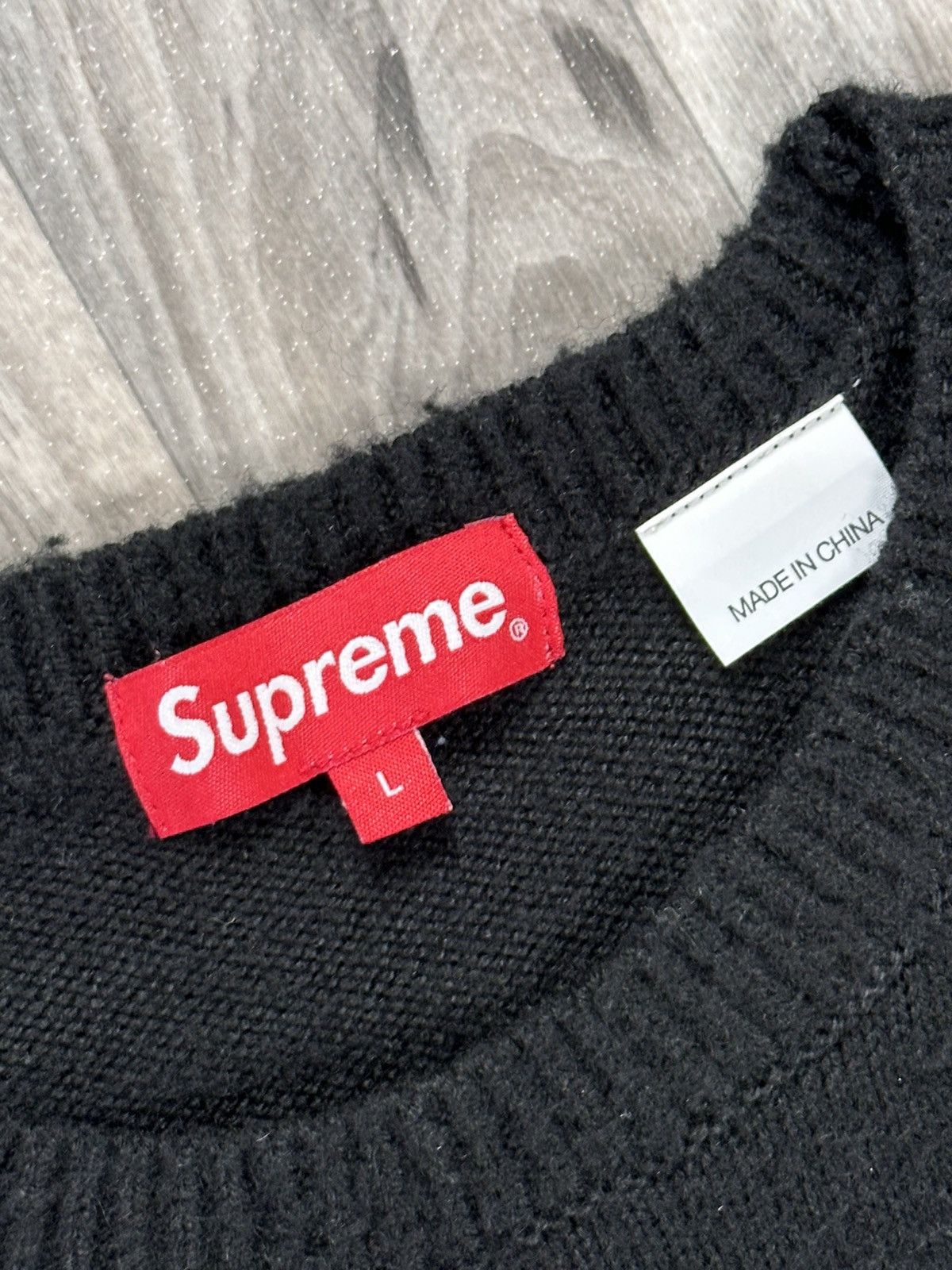 Supreme Pilled Sweater /